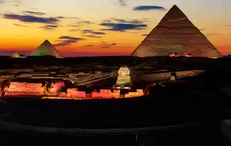 Sound and Light Show at the Pyramids