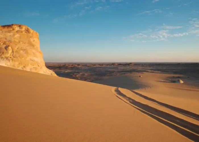White Desert and Bahariya Oasis tour camping under the stars